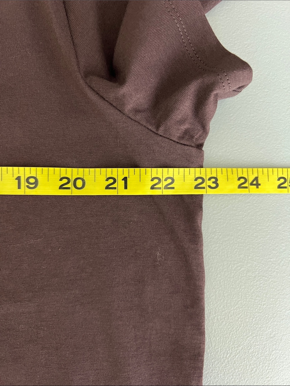New Everlane THE BOX-CUT TEE IN ESSENTIAL COTTON in Plum Size XL - Picture 7 of 8